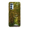 Husa compatibila cu Oppo A77 model Paved forest road, Silicon, TPU, Viceversa, Transparent, Carcasa