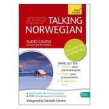 Keep Talking Norwegian Audio Course carte straina engleza, nivel avansat, MP3 CD, phrasebook, PDF, Teach Yourself