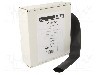 Tub termocontractant, 25.4mm, 5m, neagra, TASKER - BOX 2512 BK