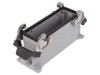 Conector Carcasa HDC C-TYPE ILME IP66 104x27mm, Aliaj Aluminiu, PG21, Cod CHP 24, Montare Cablu/Panou