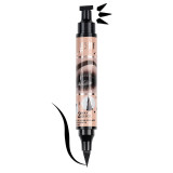 Eyeliner tip Carioca cu Stampila Ochi, Ushas Cool Black