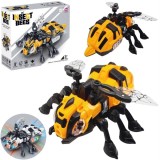 Jucărie interactivă Albină Robot Insect Bee cu lumini muzică și mișcare 21 cm