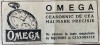 1931 Reclamă rom&acirc;nească CEASURI de buzunar OMEGA in Romania interbelica in magazinele de CEASORNICE si BIJUTERII comertul de lux interbelic Romania