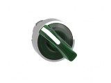Comutator rotativ 22mm LED verde IP66