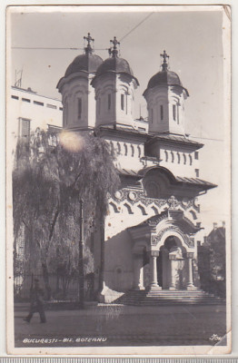 bnk cp Bucuresti - Biserica Boteanu - circulata 1943 foto