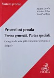 Procedura penala. Partea generala. Partea speciala. Culegere de teste grila comentate si explicate - Andrei Zarafiu