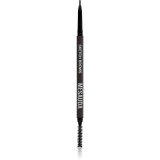 Mesauda Milano Sketch Brows creion pentru sprancene cu pensula culoare 104 Dark 0,09 g
