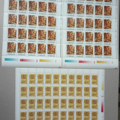 TIMBRE ROMANIA MNH LP1514/2000 EVENIMENTE I -3coli 50 de serii complete