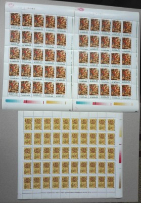 TIMBRE ROMANIA MNH LP1514/2000 EVENIMENTE I -3coli 50 de serii complete foto