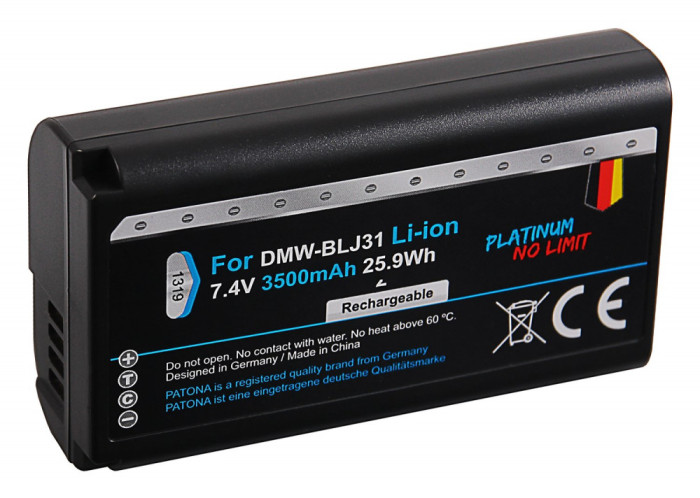 Acumulator Platinum tip Panasonic DMW-BLJ31