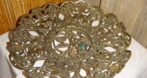 fructiera bronz antik judaika