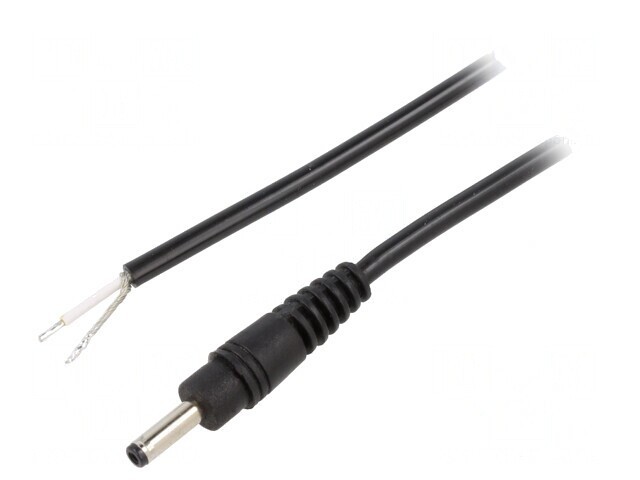 Cablu Alimentare DC 3,5/1,3 Negru 1,5m