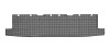 Covoras portbagaj din cauciuc Vw T5 2010-2015, T6 Multivan 2015-, Scurte, randul 4 (portbagaj), Lung- Comfortline, Highline; Scurt- Trendline, Califo, Rapid