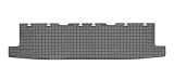 Covoras portbagaj din cauciuc Vw T5 2010-2015, T6 Multivan 2015-, Scurte, randul 4 (portbagaj), Lung- Comfortline, Highline; Scurt- Trendline, Califor