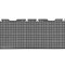 Covoras portbagaj din cauciuc Vw T5 2010-2015, T6 Multivan 2015-, Scurte, randul 4 (portbagaj), Lung- Comfortline, Highline; Scurt- Trendline, Califo