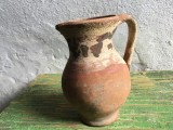 Arta / Traditie / Colectie - Vechi canceu / carafa / cana din zona olteniei mijlocul sec XX / Oltenia !