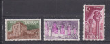 SPANIA ARHITECTURA 1975 MI: 2190-2192 MNH, Nestampilat