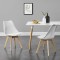 Scaune design Tori set 2 buc 81 x 49 x 57cm alb [en.casa] HausGarden Leisure