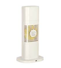 Ventilator de birou portabil, cu umidificator, usb, alb