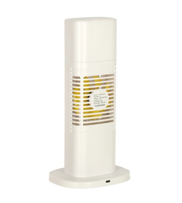 Ventilator de birou portabil, cu umidificator, usb, alb foto