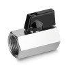 Robinet Sferic Mini din Alamă Cromată 1/2&quot; - Control Precis