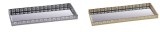 Cumpara ieftin Set 2 tavi decorative metal auriu argintiu 40 x 16 cm