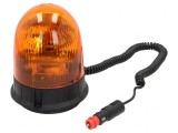Semnalizator Lumină Rotativă Portocalie Magnetică
