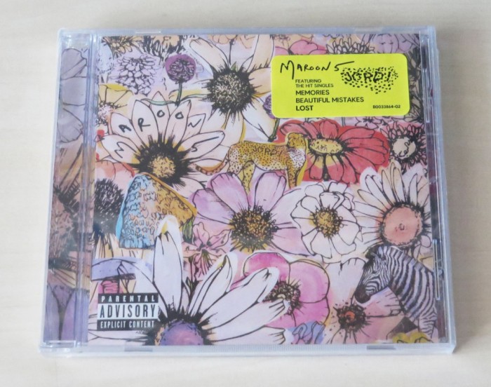 Maroon 5 - Jordi CD (2021) USA Edition