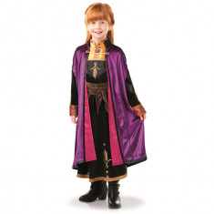 Costum Anna de calatorie deluxe, Disney Frozen, M foto