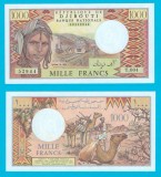 Djibouti (p#37) 1.000 Francs 1988 UNC &#039;Caravană cămile&#039; serie: T.004 52944