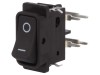 &Icirc;ntrerupător Basculant ON-OFF 16A 250V Negru