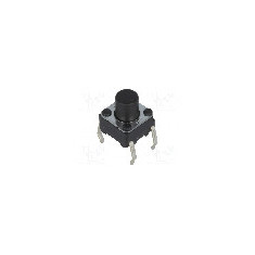 Microintrerupator, 6x6mm, OFF-(ON), SPST-NO, OMRON OCB - B3F-1060