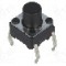 Microintrerupator, 6x6mm, OFF-(ON), SPST-NO, OMRON OCB - B3F-1060