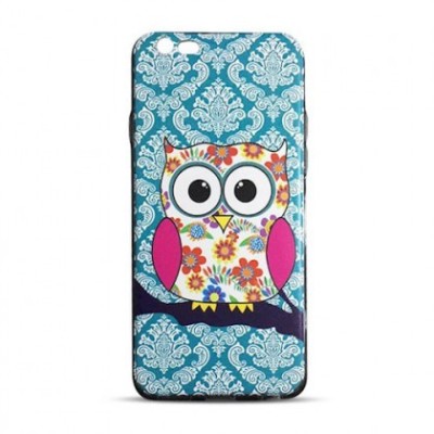 Husa Silicon TRENDY Owl Samsung A320 Galaxy A3 (2017) foto