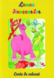 Lumea dinozaurilor. Carte de colorat - Paperback - Andreea Chele - Pescăruș