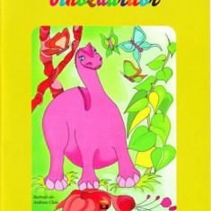 Lumea dinozaurilor. Carte de colorat - Paperback - Andreea Chele - Pescăruș