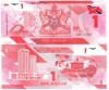 Trinidad Tobago 1 Dollar 2020, P-60a, Bancnota Polimer UNC