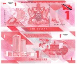 Bancnota Trinidad Tobago 1 Dollar 2020 Polimer P-60a UNC