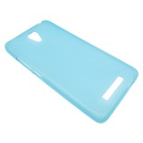 Husa silicon albastra (cu spate mat) pentru Xiaomi Redmi Note 2