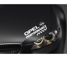 Sticker Performance - Opel foto