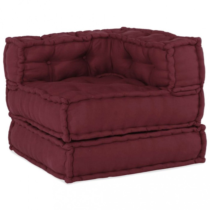 vidaXL Puf modular maro 70x70x54 material 4019029