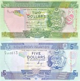 2 &amp; 5 Dollars Solomon Island