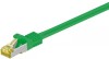 Cablu patch SFTP CAT7 mufat 1m verde RJ45 tata - RJ45 tata GOOBAY