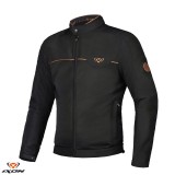Geaca (jacheta) barbati pentru scuter - motocicleta Urban/Heritage Ixon vara model Cornet WP MS culoare: negru/maro Negru/maro L