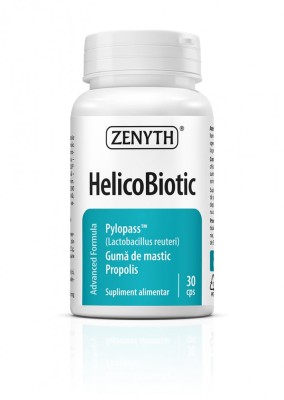 HelicoBiotic, 30 capsule, Formula avansata, recomandata in infectia cu Helicobacter pylori, ZENYTH foto