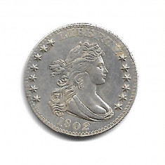 USA Draped Bust Heraldic Eagle HALF DIMES Coin 1797 - Replica Muzeu