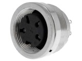 Conector M16 Soclu Mamă 4 PIN 5A 300V IP65/IP67