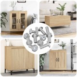 vidaXL Șurub cu Prindere 3600 pcs Argintiu Oțel 864576