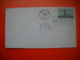 HOPCT PLIC S FDC NR 653 STATUL OREGON 1859-1959 SUA -NECIRCULAT