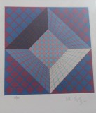 Cumpara ieftin Victor Vasarely, Serigrafie- numerotata 2/40 și semnată